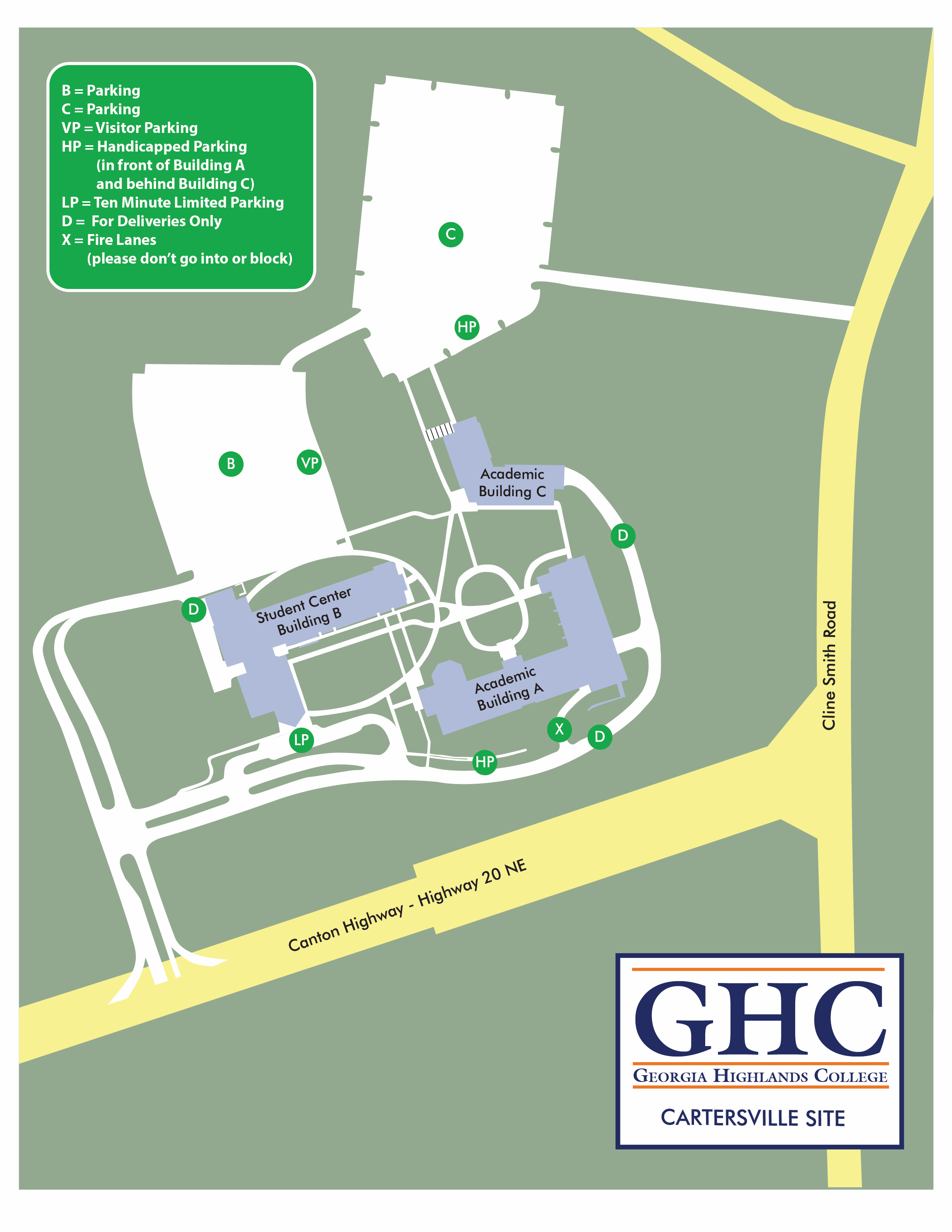 cartersville site map